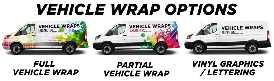 Sacramento Vehicle Wraps vehicle wrap options
